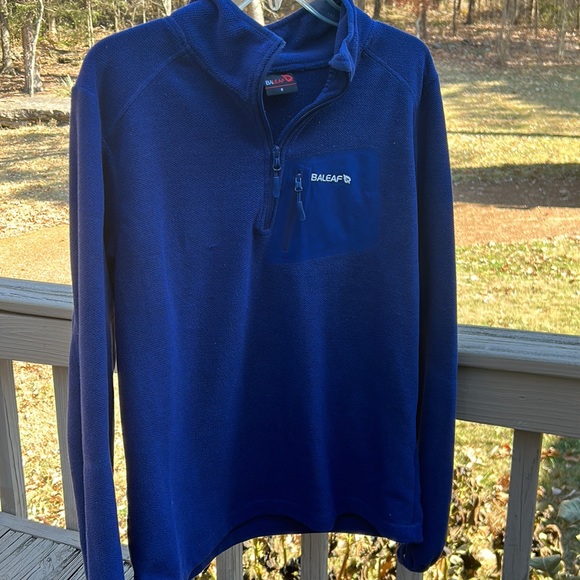 Baleaf Men’s Warm Quarter-Zip Thermal Sweatshirt - Picture 1 of 14